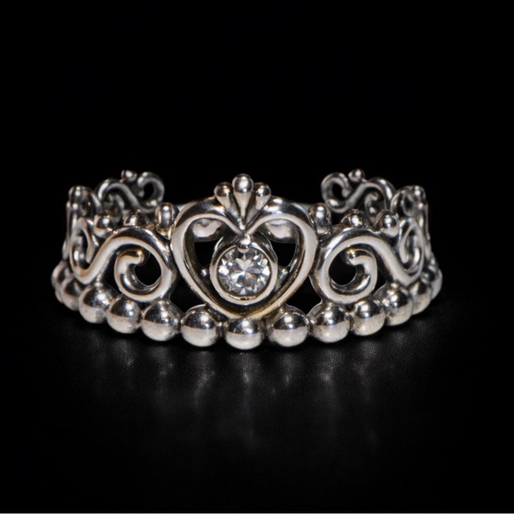 Pandora Jewelry - Pandora Silver Heart Tiara Ring